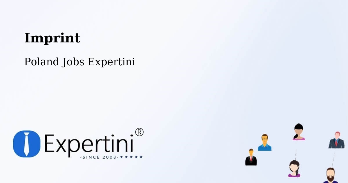 Imprint – Dobre Miasto - Poland Jobs Expertini